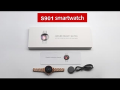 S901 Women Smart Watch 1.04 Inch AMOLED HD Screen IP68 Waterproof Smart Watch Ladies