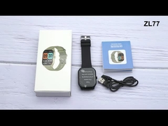 Sport Smart Watch Ip68 Waterproof ZL77J Smart Watch Voice Assistant Fitness Tracker