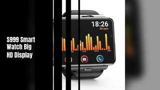 S999 4G Smart Watch: Big Screen HD Calls
