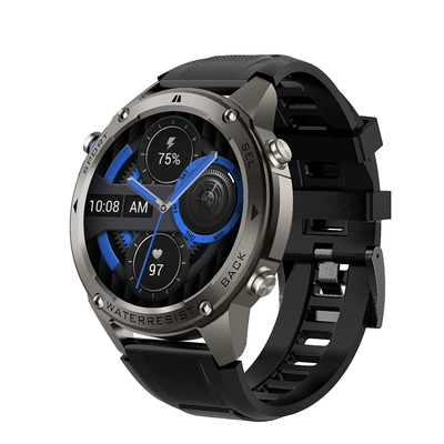 2025 Men's BT Call Smart Watch with 1.43" AMOLED Screen & GPS