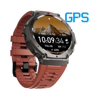 DM58 GPS Smart Watch Men with 1.43" AMOLED Screen & 5ATM Waterproof