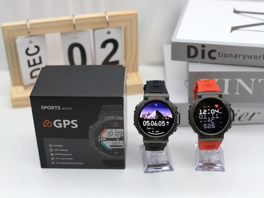 DM58 GPS Smart Watch Men with 1.43" AMOLED Screen & 5ATM Waterproof