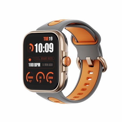 350mAh GPS Smart Watch with 1.76Inch AMOLED Screen and BT Call