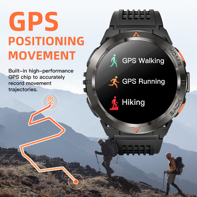 GS500 1.43inch AMOLED Smart Watch with GPS and 3ATM Waterproof