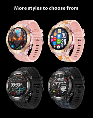 1.45inch GPS Smart Watch with 107 Sport Modes and 1ATM Waterproof
