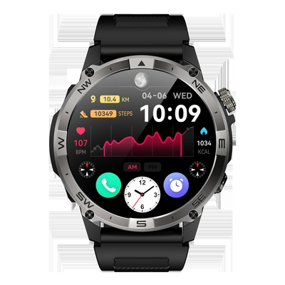 2024 HK08 1.43inch AMOLED GPS Smartwatch with Heart Rate Monitor
