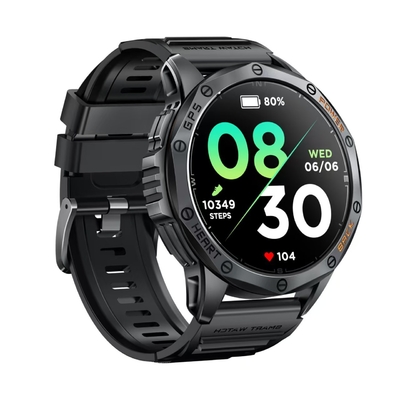 K67 Outdoor GPS Smartwatch with 1.43" AMOLED Display & IP68 Waterproof