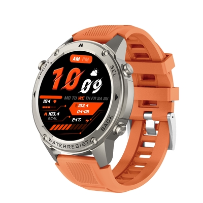 DM56 Smart Watch 1.43 Inch AMOLED GPS Barometer Compass 5ATM Waterproof