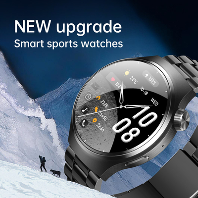 Y18 Smart Watch 1.52 Inch Round Screen GPS IP67 Waterproof Sports Modes