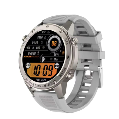 DM56 GPS Smart Watch for Men - 1.43" AMOLED, 5ATM Waterproof, Heart Rate & Blood Oxygen