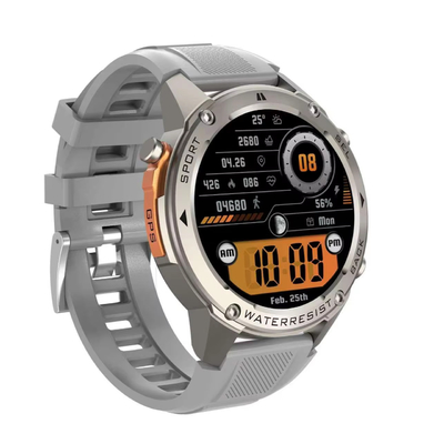 DM56 GPS Smart Watch with L1+L5 Dual Frequency, 1.43" AMOLED Display, 5ATM Waterproof
