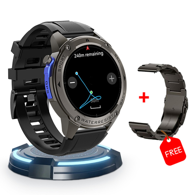 DM56 GPS Smart Watch with L1+L5 Dual Frequency, 1.43" AMOLED Display, 5ATM Waterproof