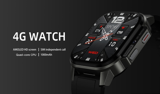 DM62 4G Smart Watch 2.13 Inch AMOLED Display 4GB RAM 64GB ROM