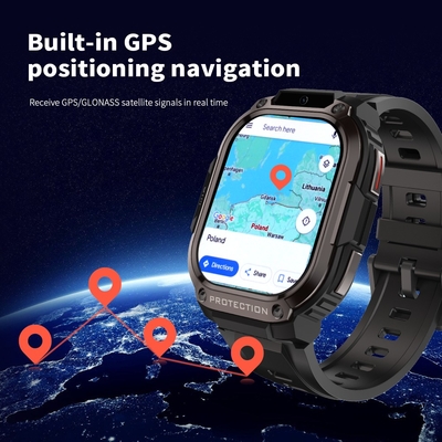 DM63 4G Android Smart Watch 2.13 Inch AMOLED IP68 Waterproof