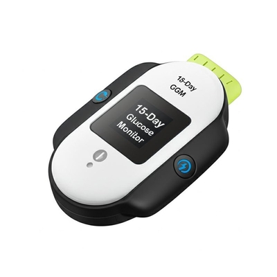15-Day Continuous Glucose Monitor CGM with Built-In Battery