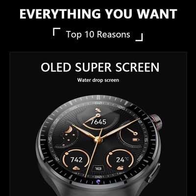 B14 4G Smart Watch 1.62 Inch OLED Screen IP67 Waterproof