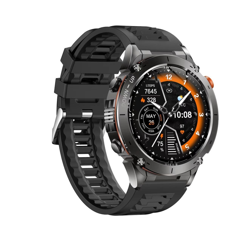Alloy Case Y101 GPS Smart Watch for Men with 1.43inch AMOLED Screen