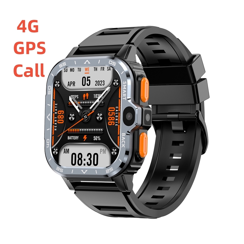 PGD 4G Smart Watch 2.03 Inch Screen 800mAh Battery Android 8.1