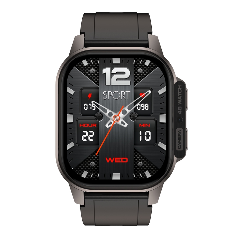 DM62 4G Smart Watch 2.13 Inch AMOLED Screen IP68 Waterproof 1000mAh Battery