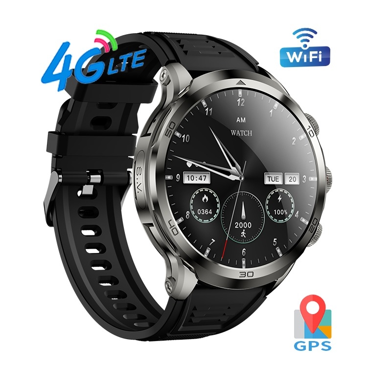 H19 4G Smart Watch 1.95-inch AMOLED 1100mAh 3GB+32GB Android 8.1