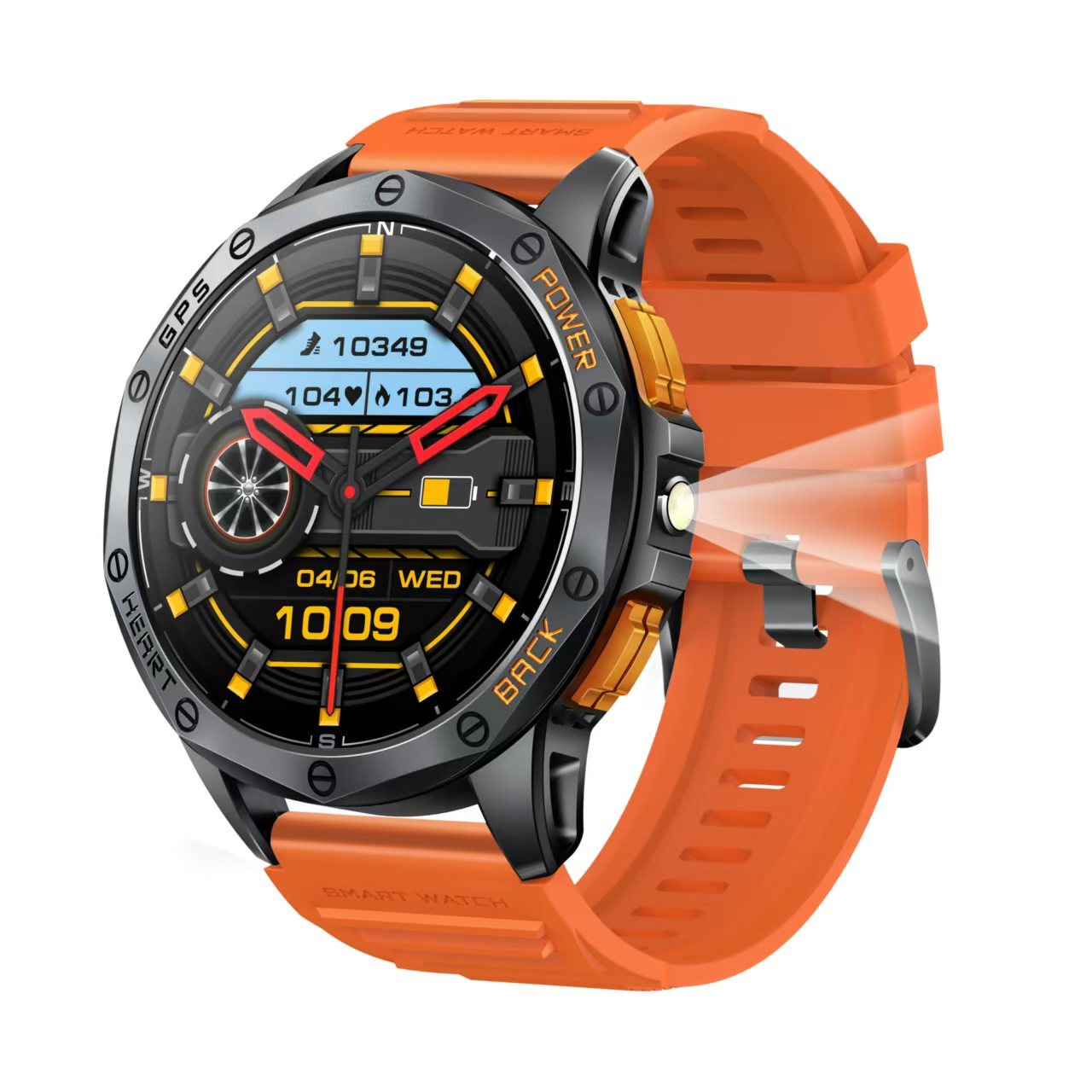 K67 GPS Smart Watch with 1.43