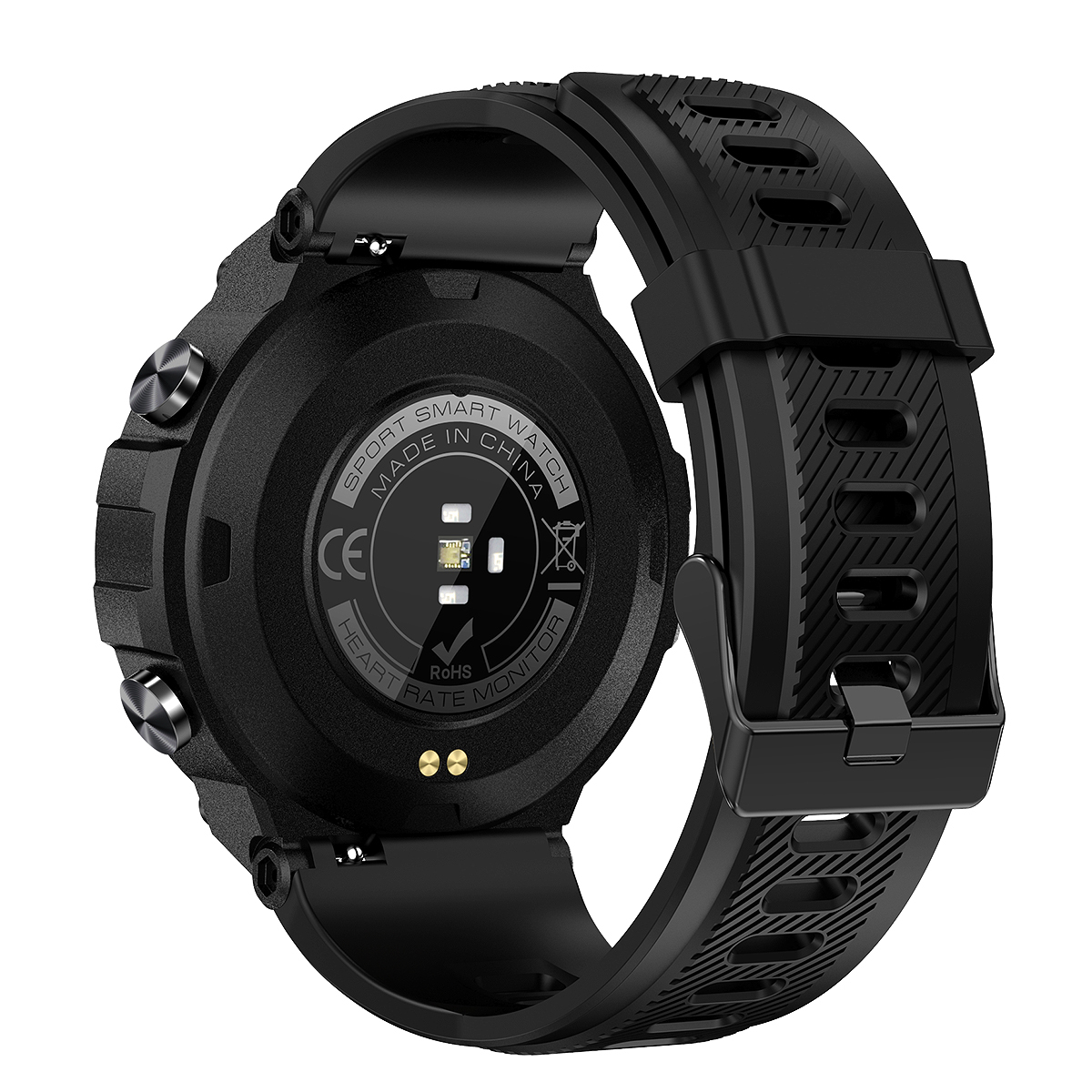 K37 GPS Smartwatch with AMOLED Display, Heart Rate & Blood Oxygen Monitoring