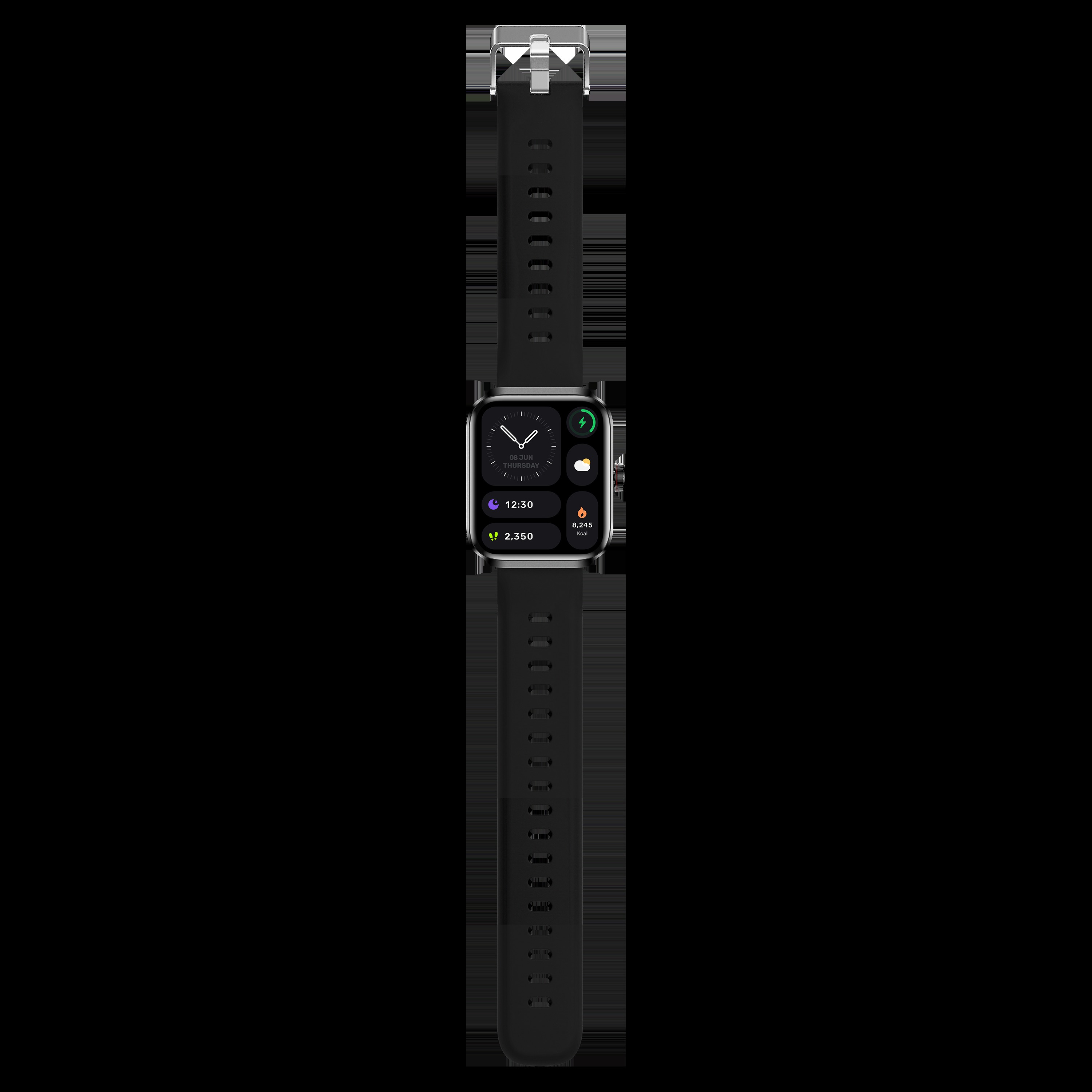 Linux OS NX22 AMOLED Smartwatch with Heart Rate and Blood Oxygen Monitoring