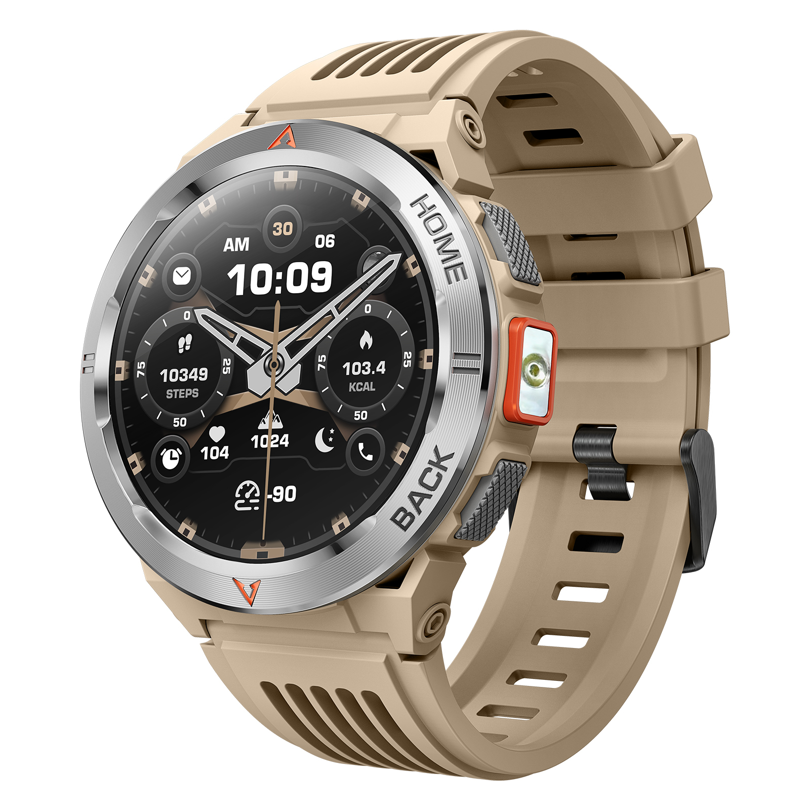 GS500 1.43inch AMOLED Smart Watch with GPS and 3ATM Waterproof