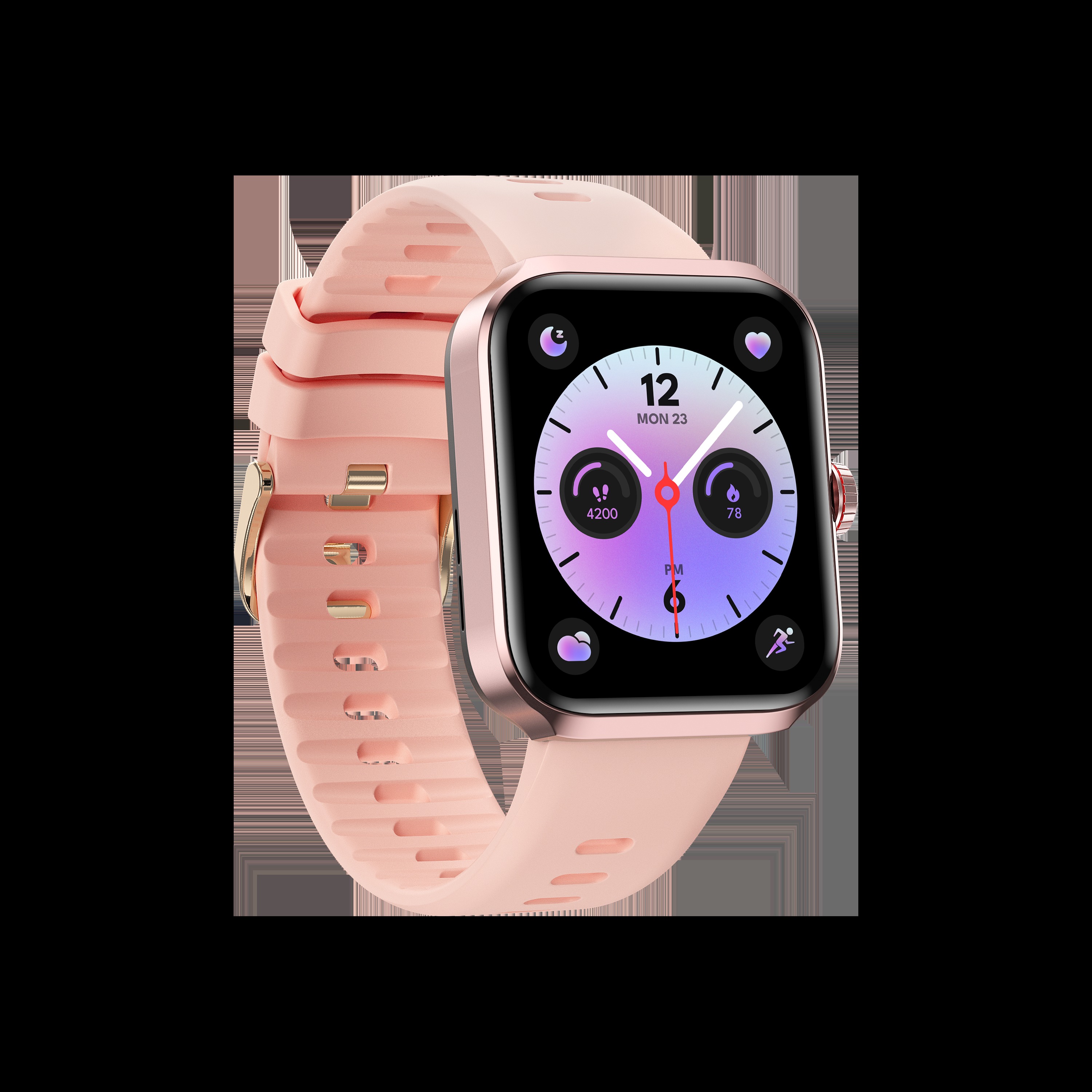 NX22 GPS Smartwatch with AMOLED Display & Heart Rate Monitor for Men and Women