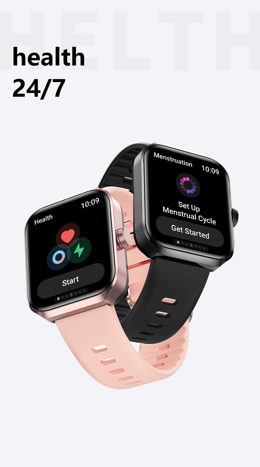 NX22 GPS Smartwatch with AMOLED Display & Heart Rate Monitor for Men and Women