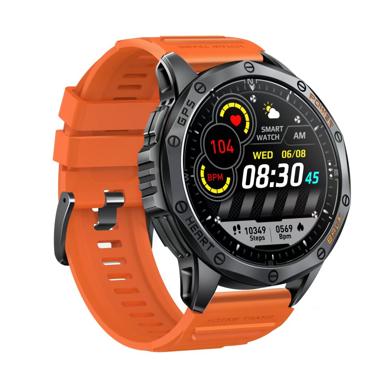 K67 Outdoor GPS Smartwatch with 1.43