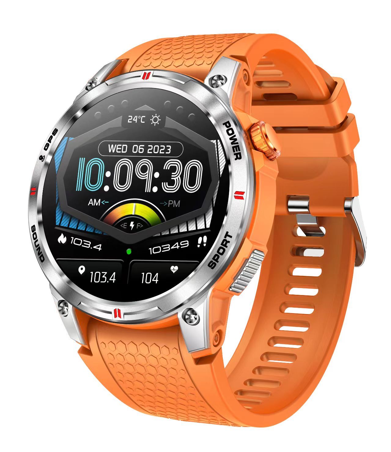 NX18 Pro 1.5-inch AMOLED Smart Watch with GPS Tracker and IP68 Waterproof