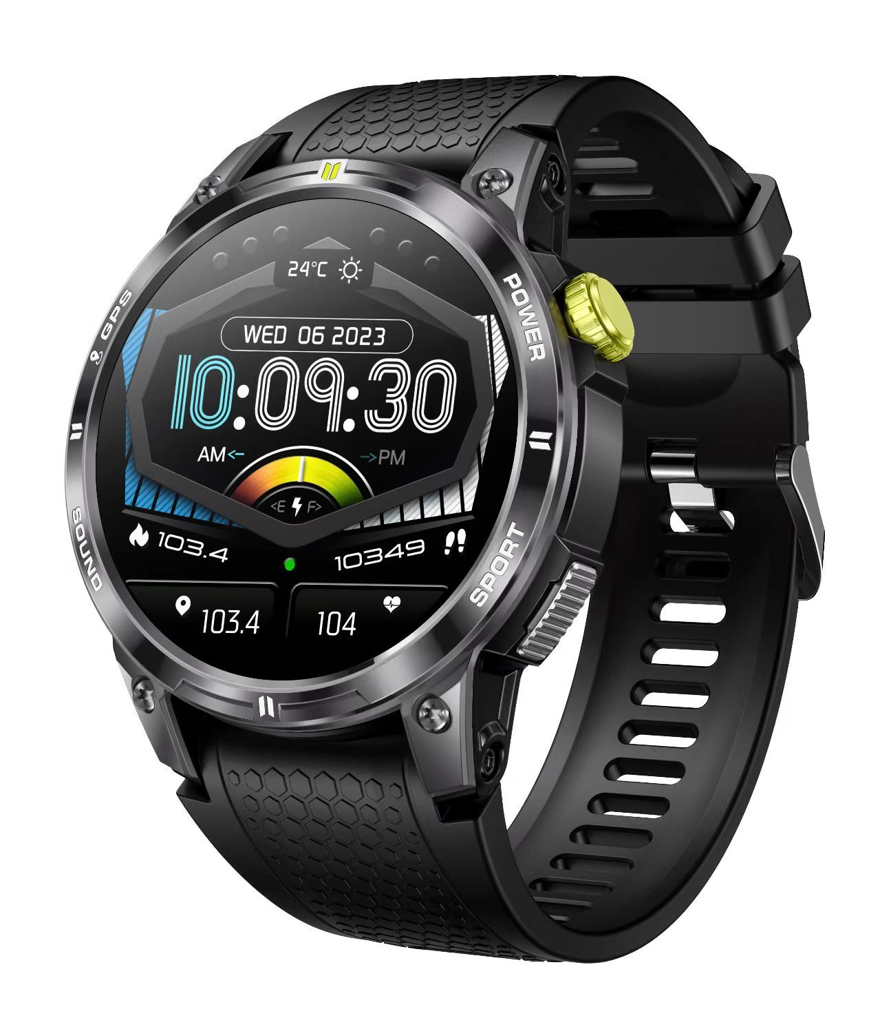 NX18 Pro 1.5-inch AMOLED Smart Watch with GPS Tracker and IP68 Waterproof