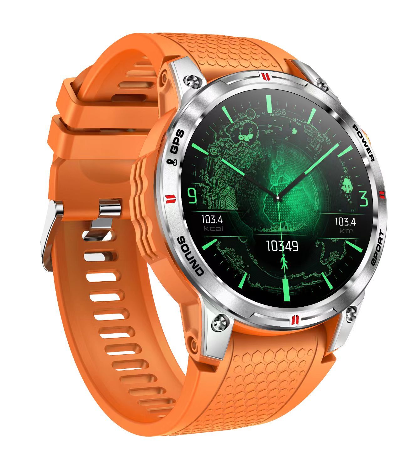 NX18 Pro 1.5-inch AMOLED Smart Watch with GPS Tracker and IP68 Waterproof