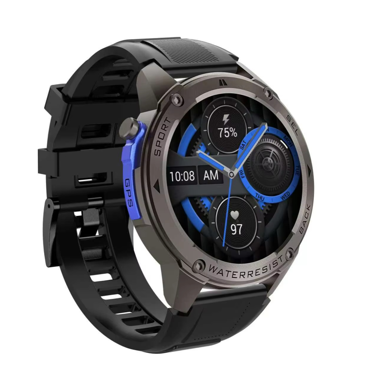 DM56 GPS Smart Watch with L1+L5 Dual Frequency, 1.43