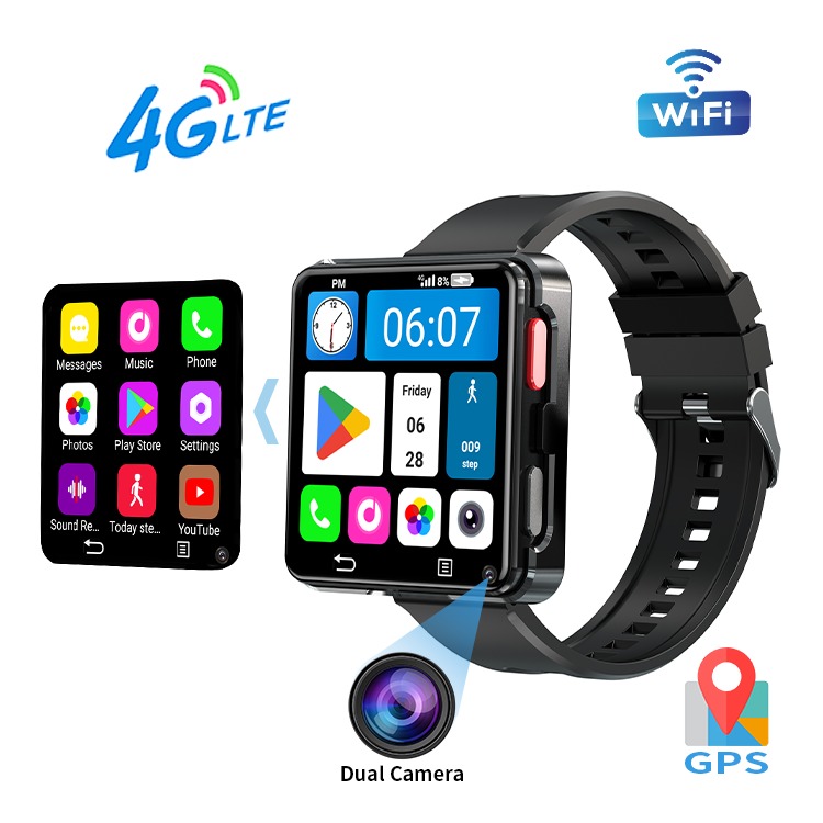 Shunxiang S998 4G Smart Watch 2.64-inch HD Screen 1200mAh Battery