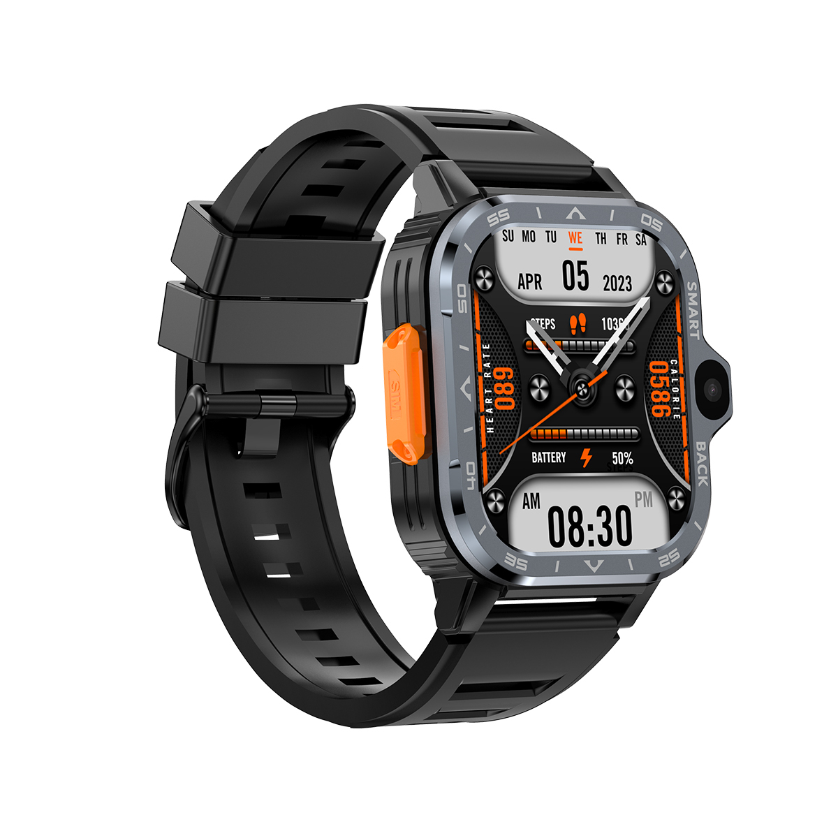 4G Android Smart Watch with 800mAh Battery and 5MP Camera