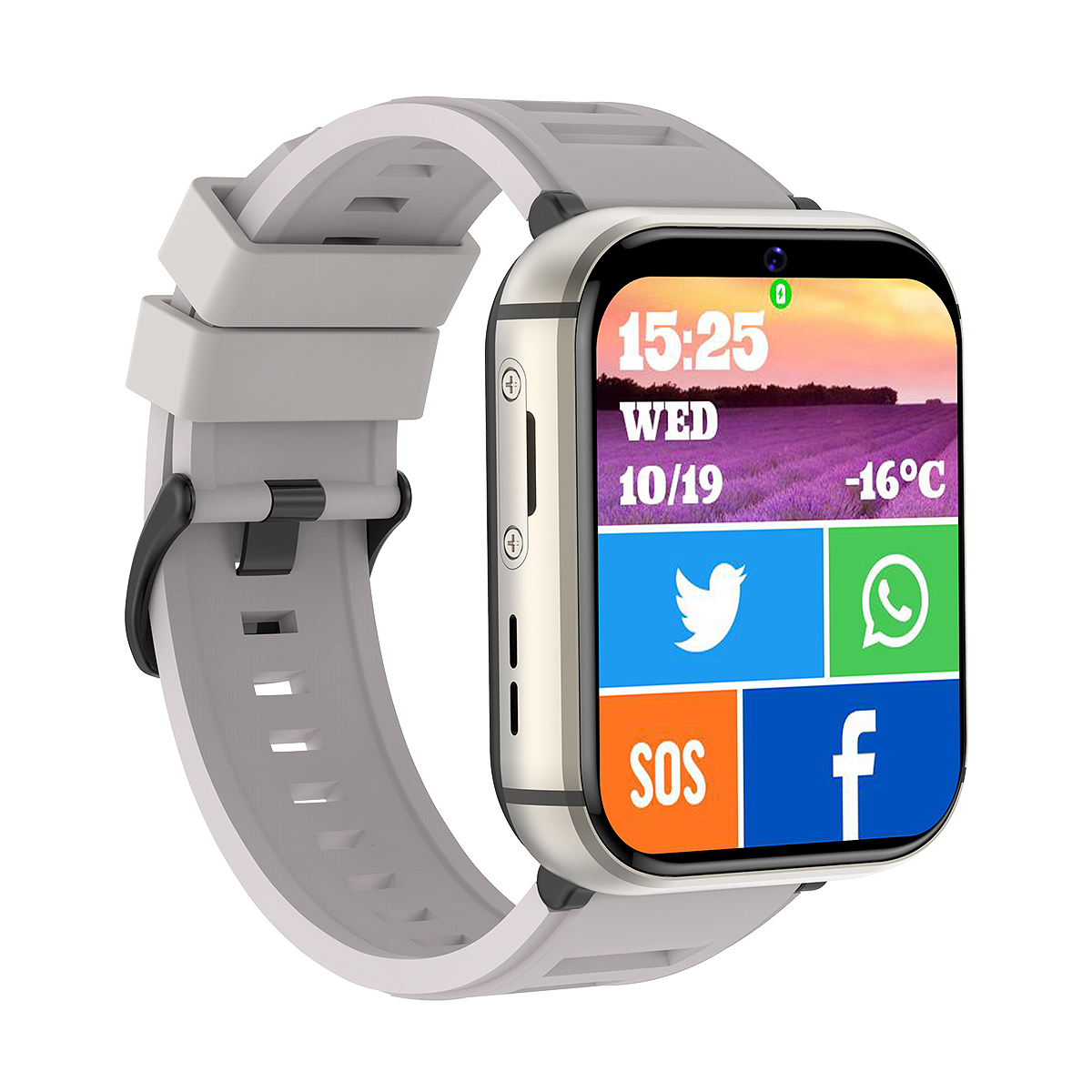 Q668 4G Smart Watch 1.99 Inch IPS Screen 930mAh Battery Android 9.0