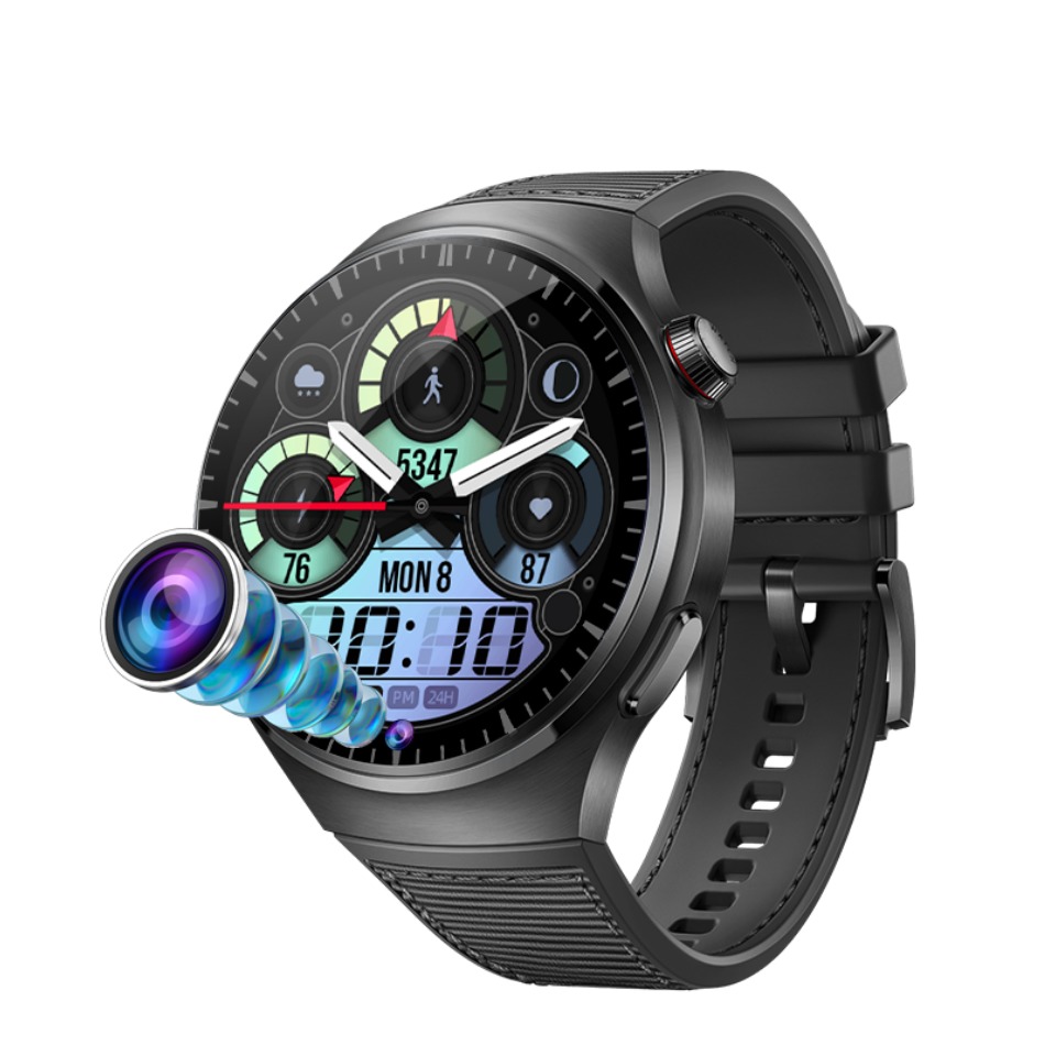 GS38 4G Smartwatch 1.62 Inch AMOLED 700mAh Battery GPS NFC