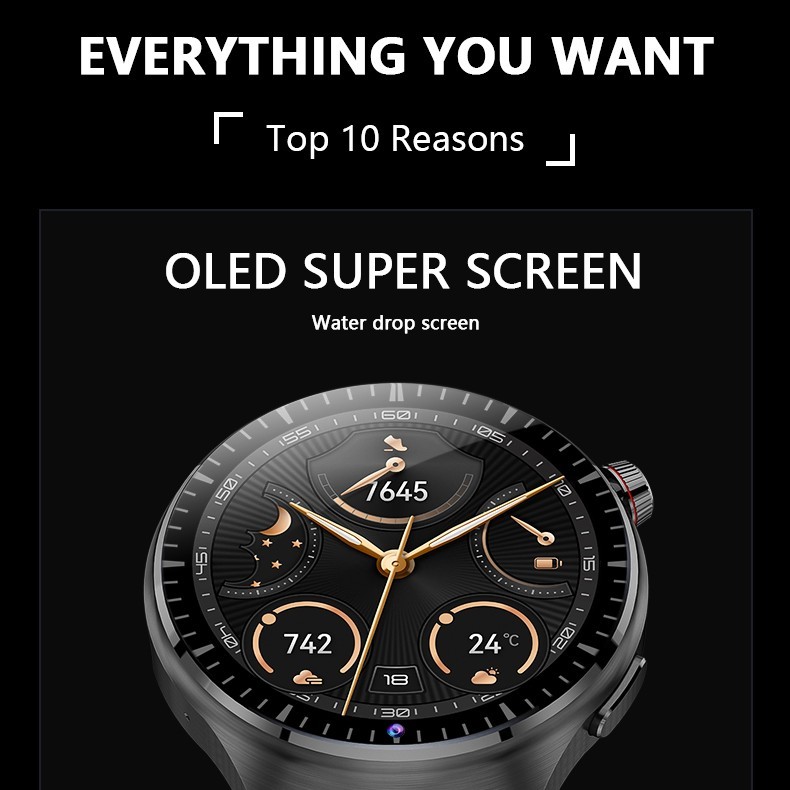 B14 4G Smart Watch 1.62 Inch OLED Screen IP67 Waterproof
