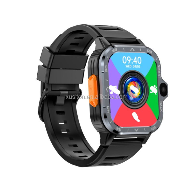 PGD 4G Smart Watch 1.99-inch HD IPS Screen 800mAh Battery IP67 Waterproof
