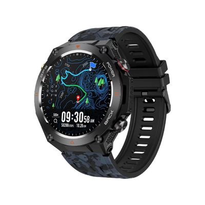 KC82 Sport Smart Watch 1.45 inch Screen Compass GPS Tracker 650mAh Battery For Men
