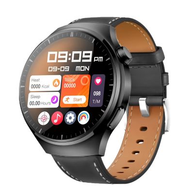 S20 Max Smart Watch IP67 Fitness Tracker Leather Belt Smart Watch With Rugged Screen