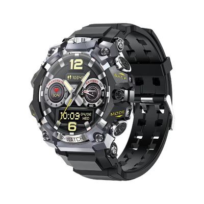 HGMIA S689 Sim Card 4G Smart Watch 1.508-inch AMOLED Screen HD Dual Camera